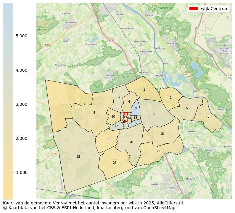 Afbeelding van de wijk Centrum op de kaart.
