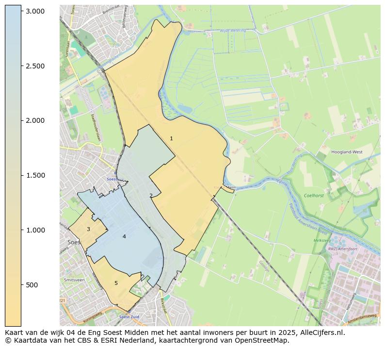Afbeelding van de wijk de Eng-Soest-Midden op de kaart.