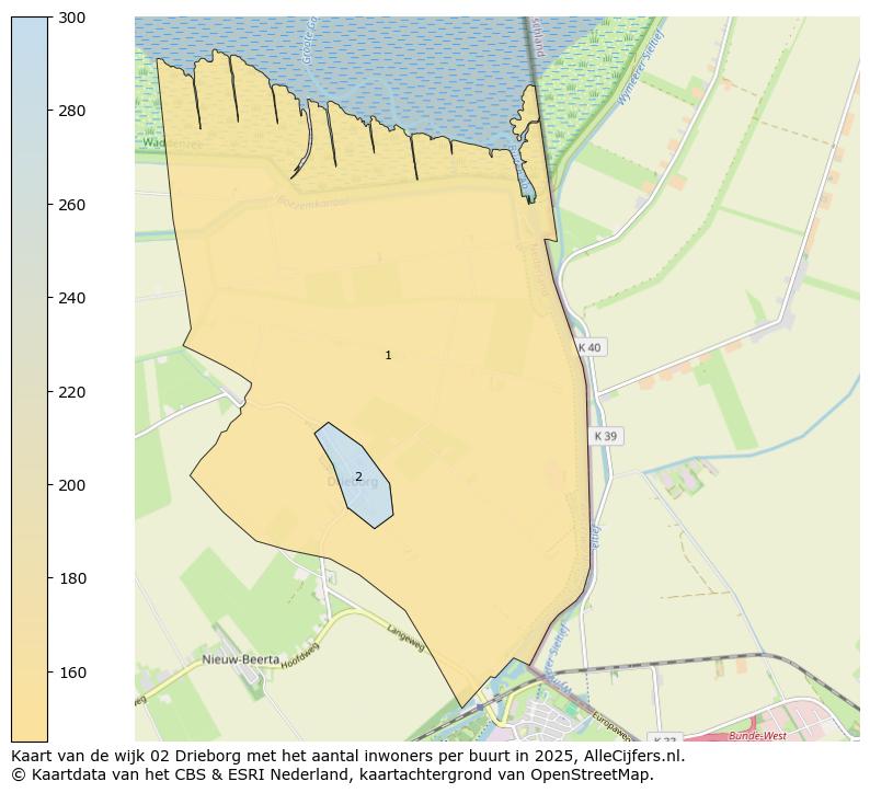 Afbeelding van de wijk Drieborg op de kaart.