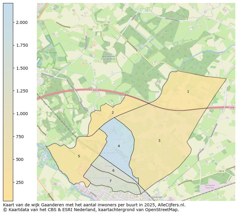 Afbeelding van de wijk Gaanderen op de kaart.
