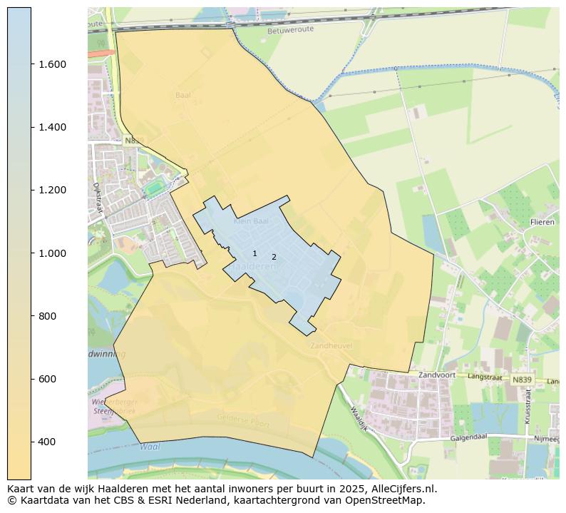 Afbeelding van de wijk Haalderen op de kaart.