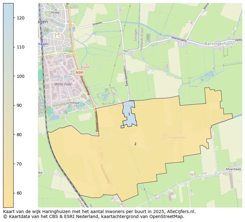 Afbeelding van de wijk Haringhuizen op de kaart.