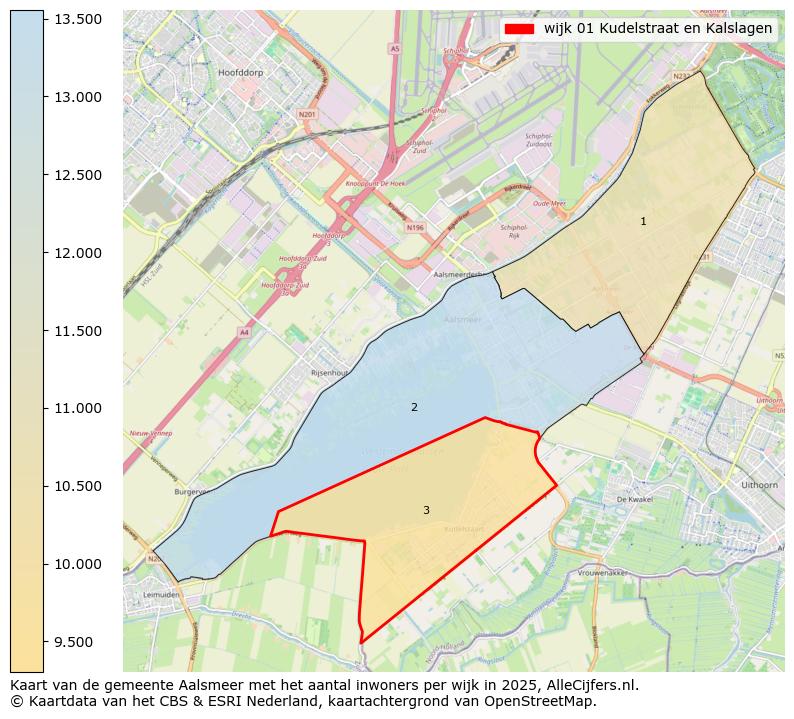 Afbeelding van de wijk Kudelstraat en Kalslagen op de kaart.
