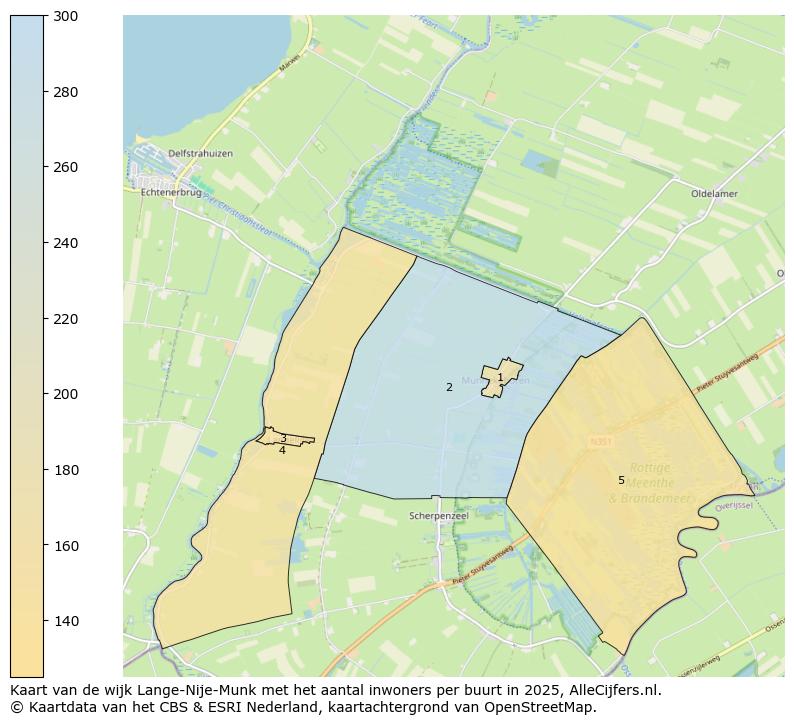 Afbeelding van de wijk Lange-Nije-Munk op de kaart.
