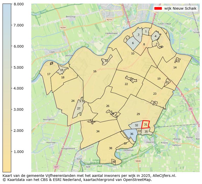 Afbeelding van de wijk Nieuw Schaik op de kaart.