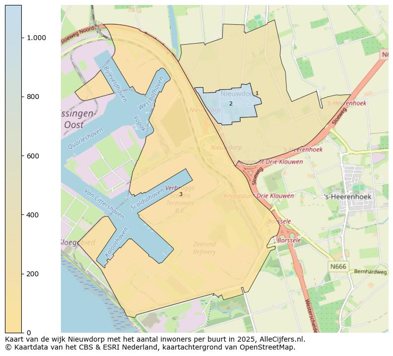 Afbeelding van de wijk Nieuwdorp op de kaart.