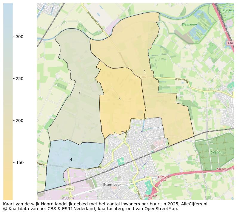 Afbeelding van de wijk Noord landelijk gebied op de kaart.