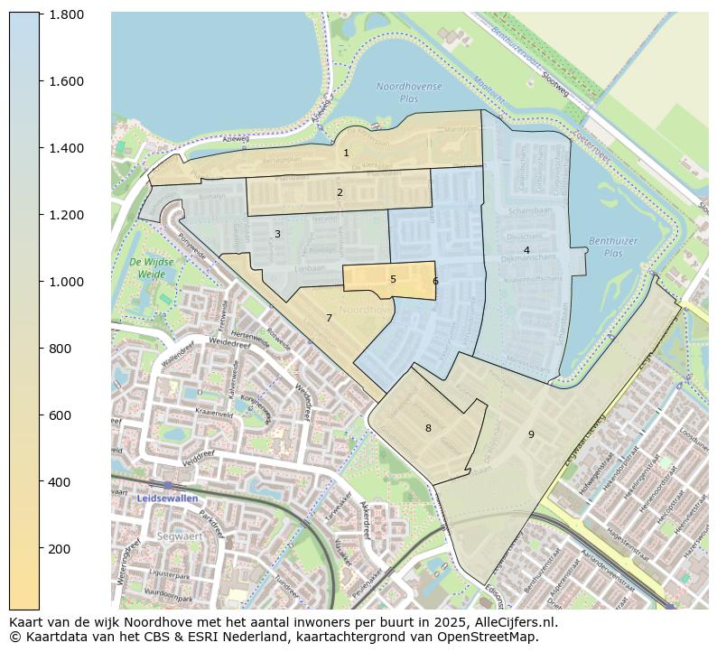 Afbeelding van de wijk Noordhove op de kaart.