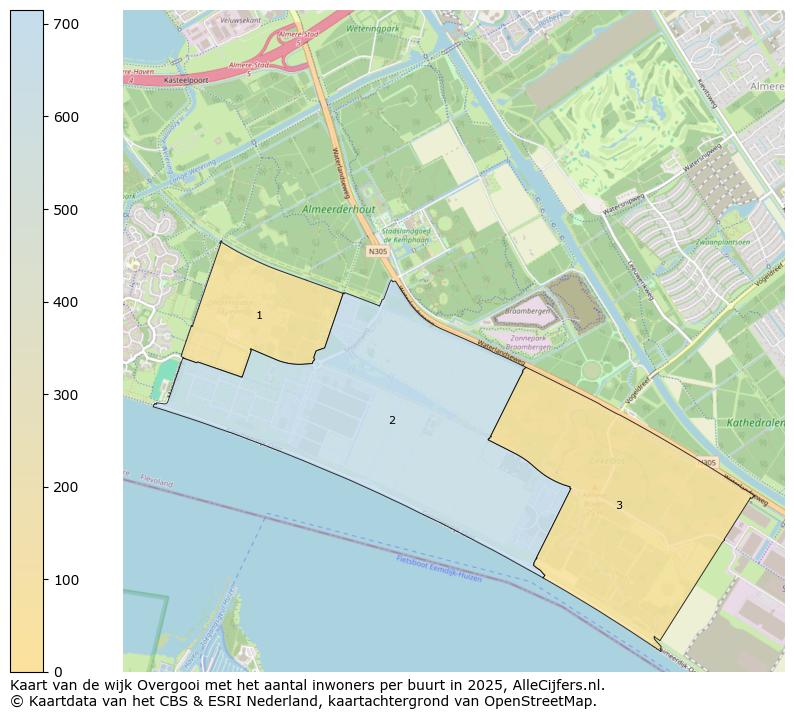 Afbeelding van de wijk Overgooi op de kaart.
