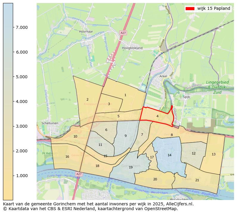 Afbeelding van de wijk Papland op de kaart.