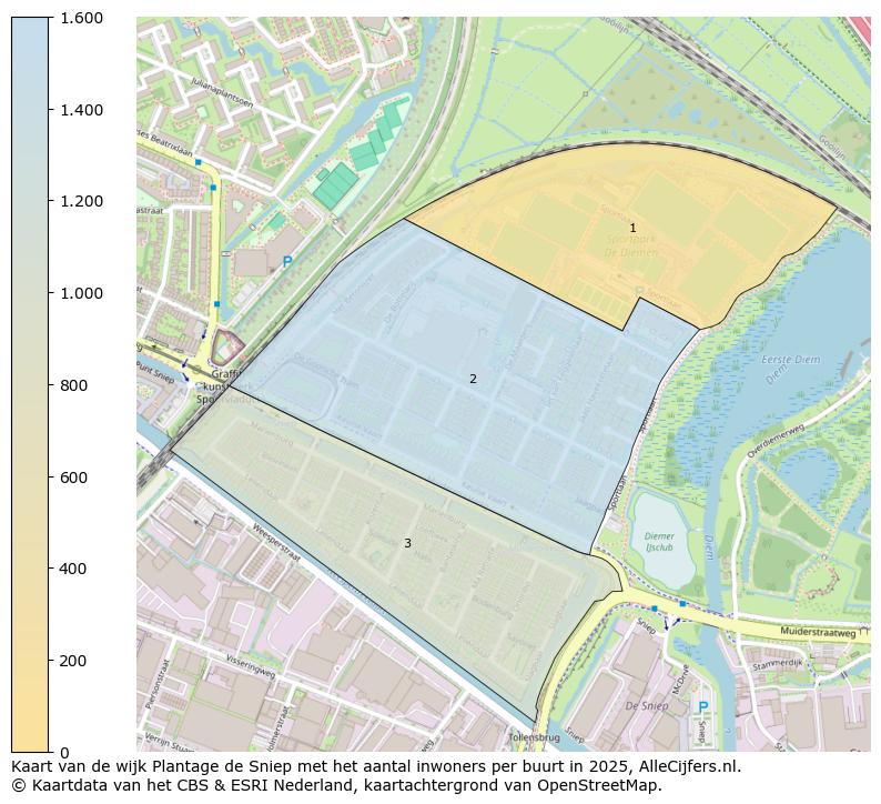 Afbeelding van de wijk Plantage de Sniep op de kaart.