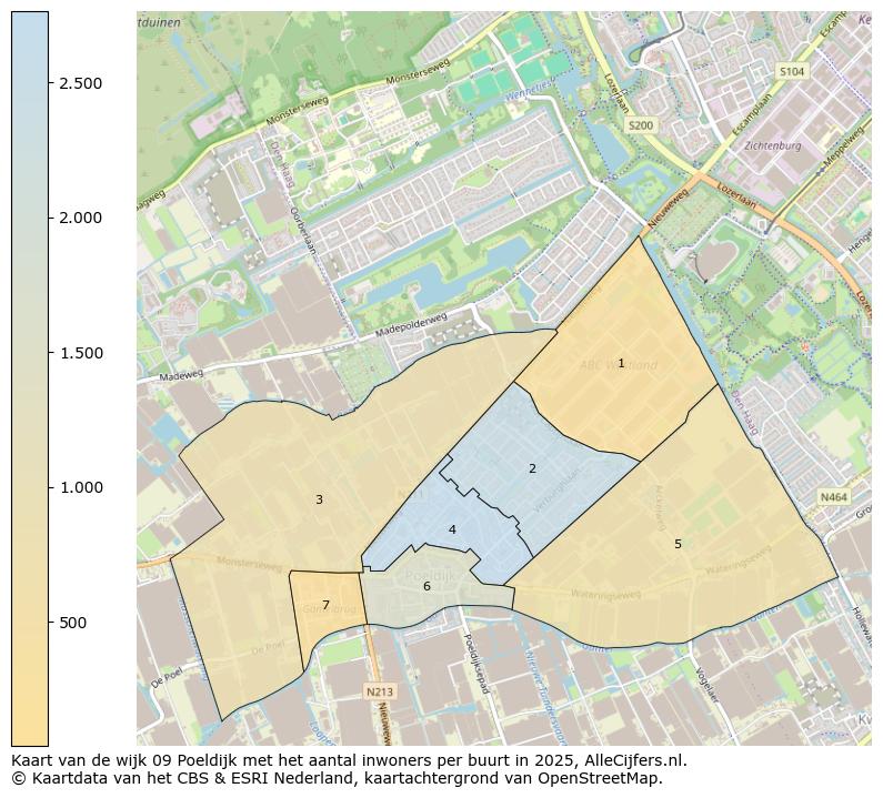 Afbeelding van de wijk Poeldijk op de kaart.