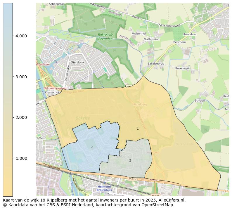 Afbeelding van de wijk Rijpelberg op de kaart.