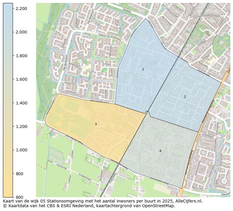 Afbeelding van de wijk Stationsomgeving op de kaart.