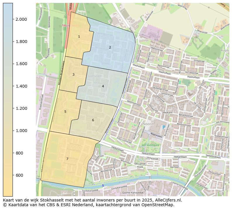 Afbeelding van de wijk Stokhasselt op de kaart.