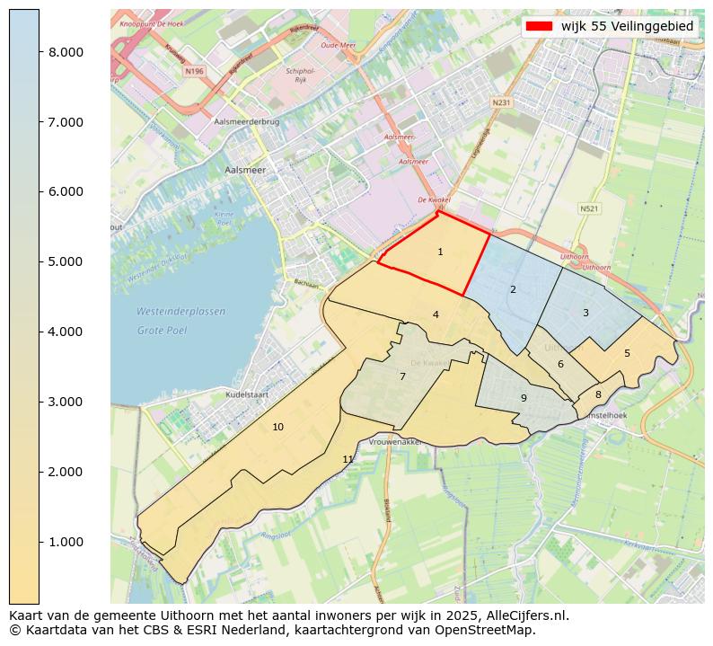 Afbeelding van de wijk Veilinggebied op de kaart.