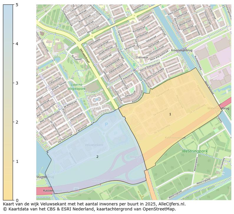 Afbeelding van de wijk Veluwsekant op de kaart.