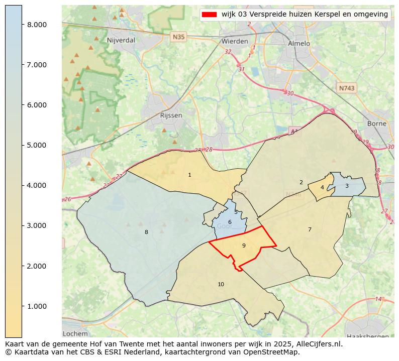 Afbeelding van de wijk Verspreide huizen Kerspel en omgeving op de kaart.