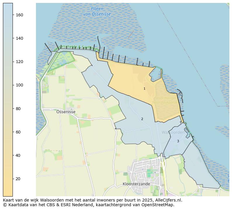 Afbeelding van de wijk Walsoorden op de kaart.