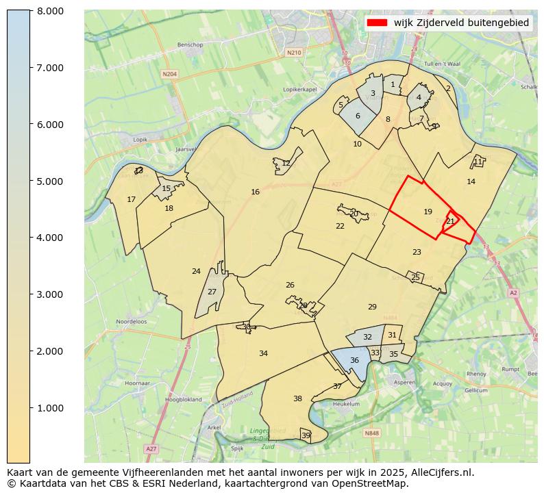 Afbeelding van de wijk Zijderveld buitengebied op de kaart.