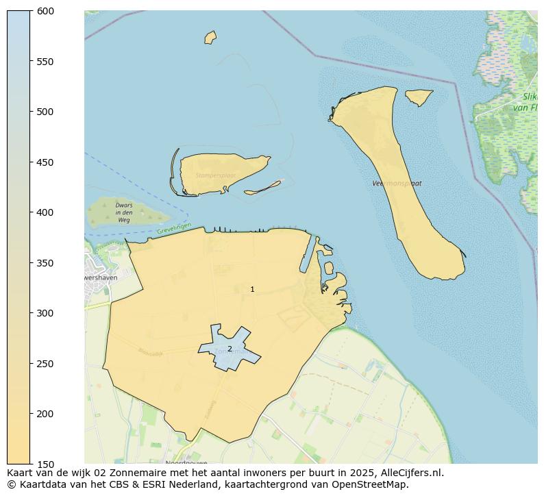 Afbeelding van de wijk Zonnemaire op de kaart.