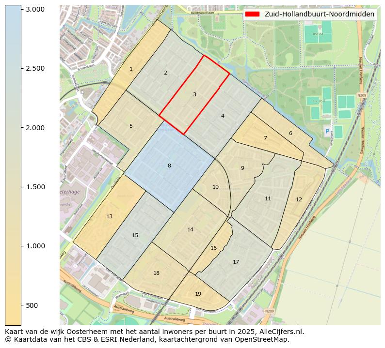 Afbeelding van de Zuid-Hollandbuurt-Noordmidden op de kaart.