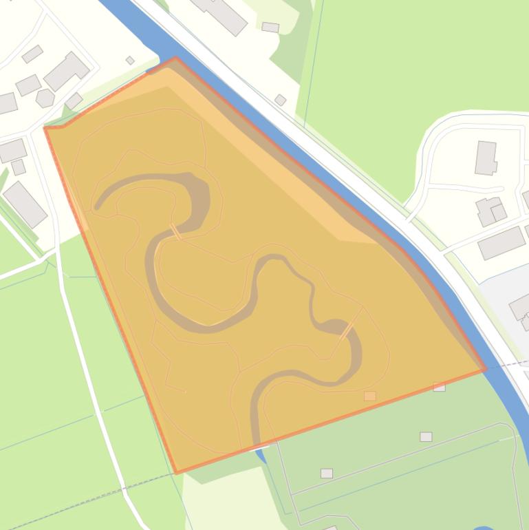 Kaart van de buurt Poldergebied Loenersloot.