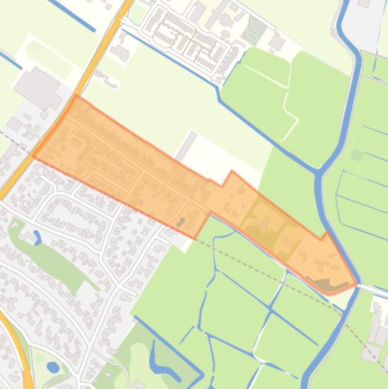 Kaart van de buurt 3e Poellaan.