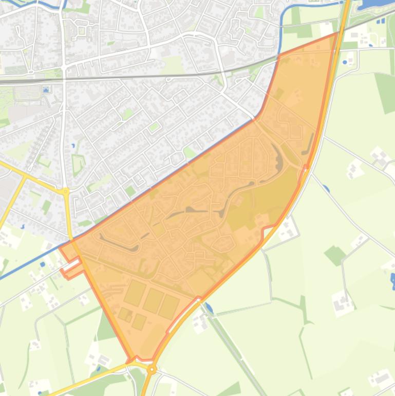 Kaart van de buurt Aalten-kern Zuid 2.