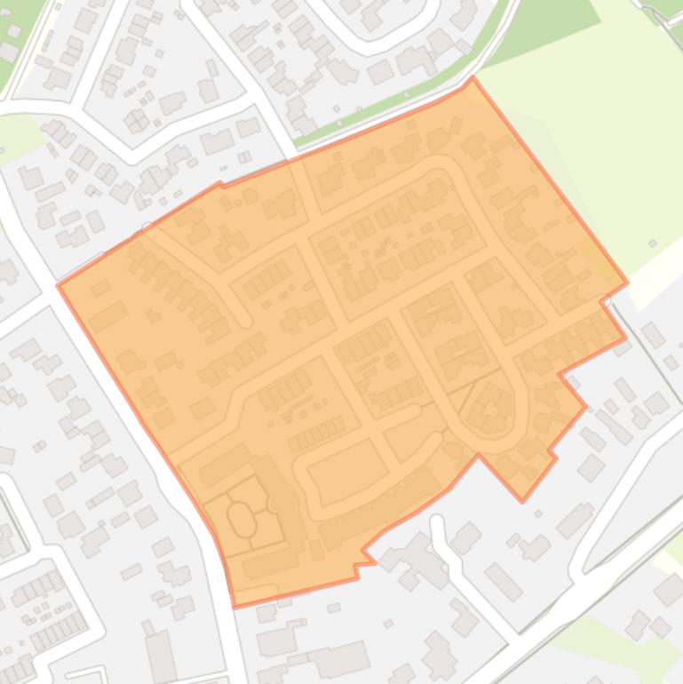 Kaart van de buurt Aan de Heerstraat en omgeving.