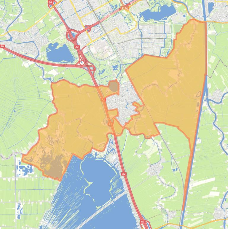 Kaart van de buurt Abcoude Buitengebied.