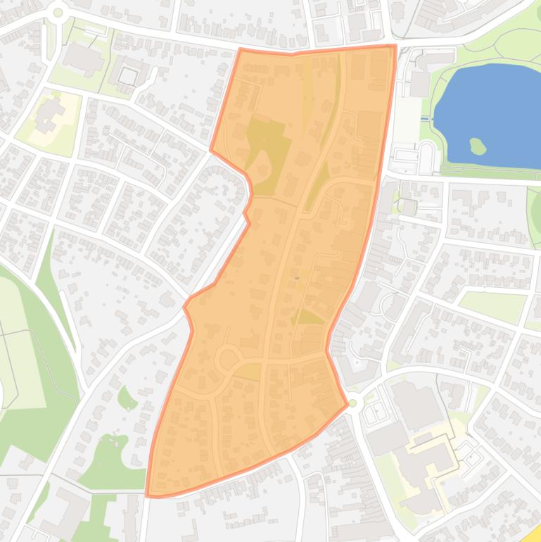 Kaart van de buurt Achter de Put.