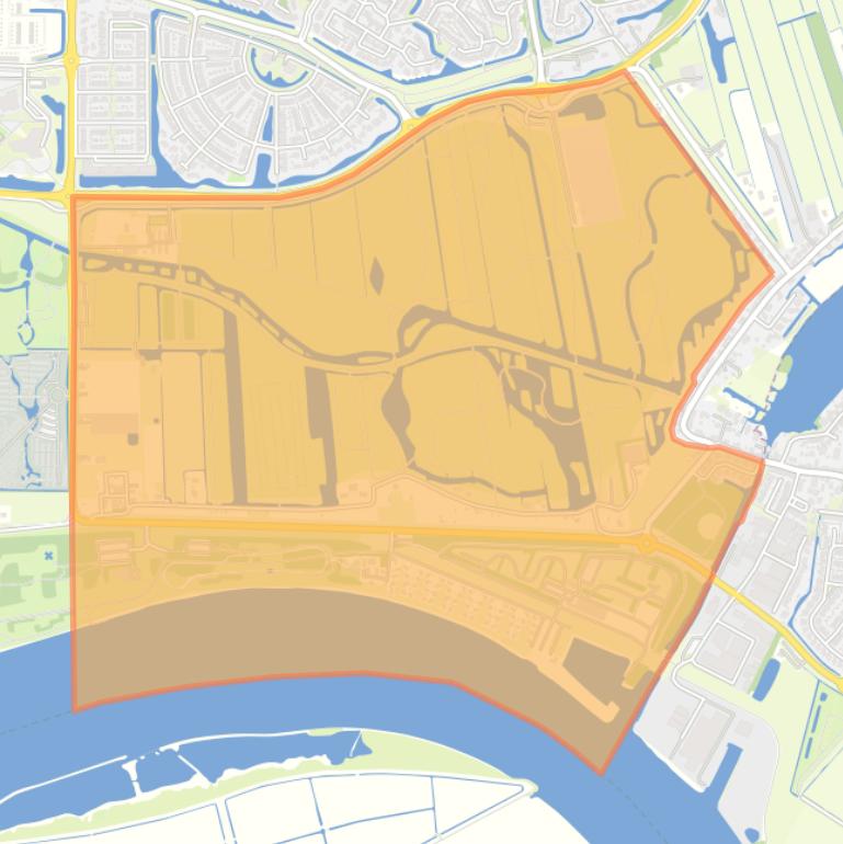 Kaart van de buurt Achterzeedijk Oost.