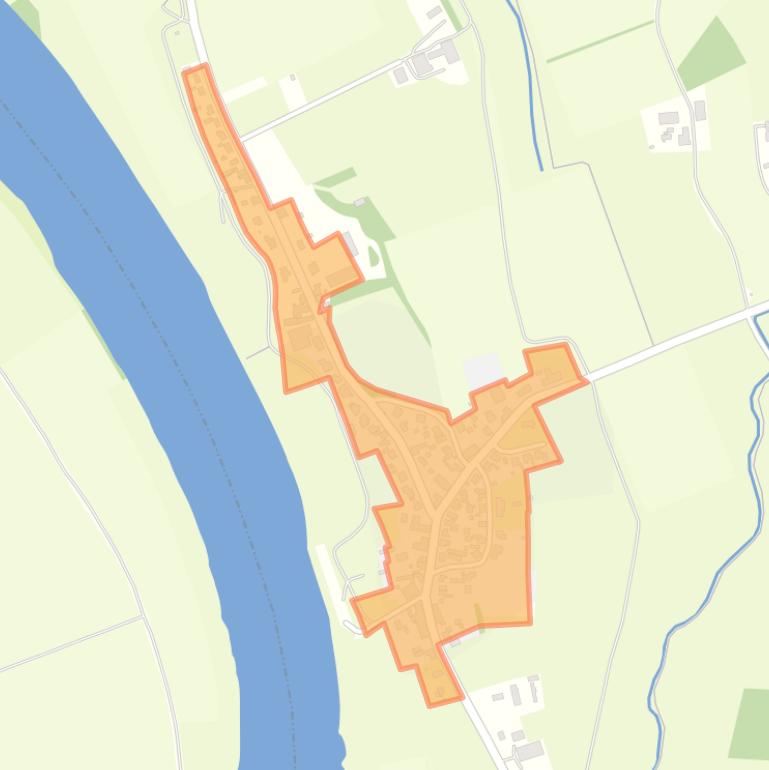 Kaart van de buurt Aijen Kern.