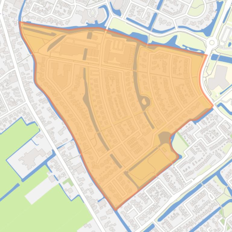 Kaart van de buurt Alver en omgeving.