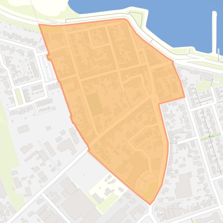 Kaart van de buurt Ameide oude kern.