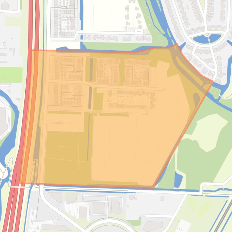 Kaart van de buurt Amstelwijck Midden.