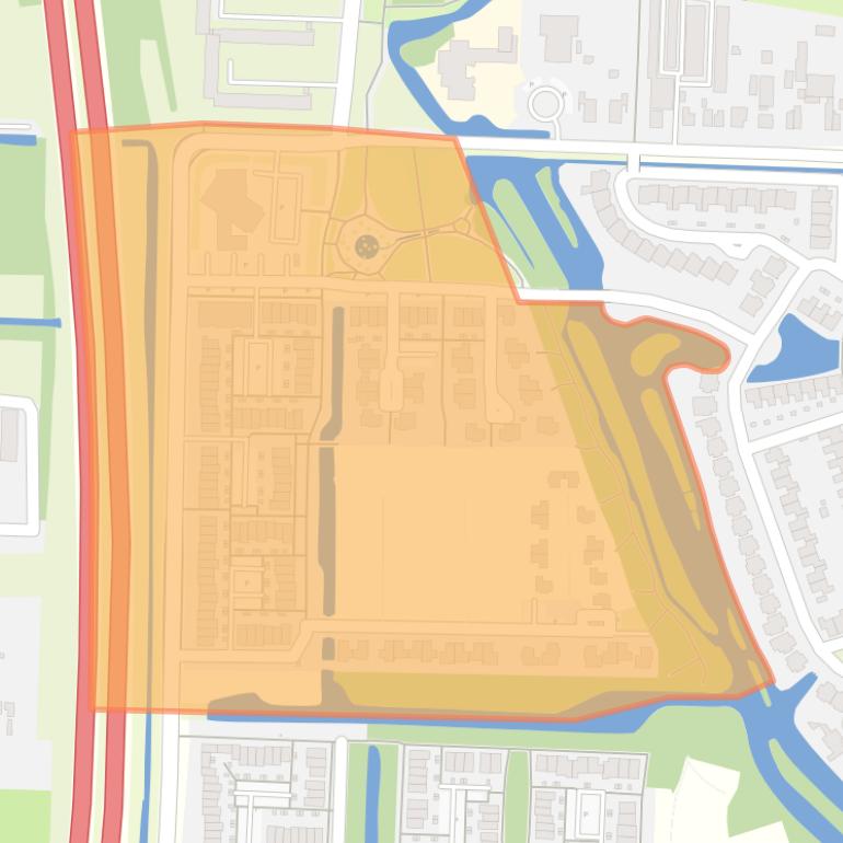 Kaart van de buurt Amstelwijck Park.