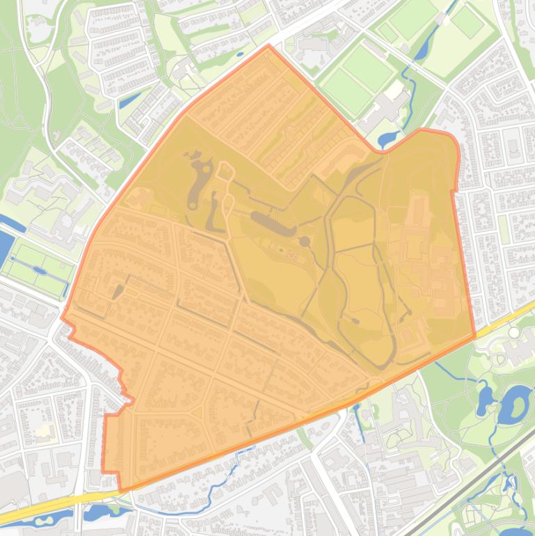 Kaart van de buurt Angerenstein.