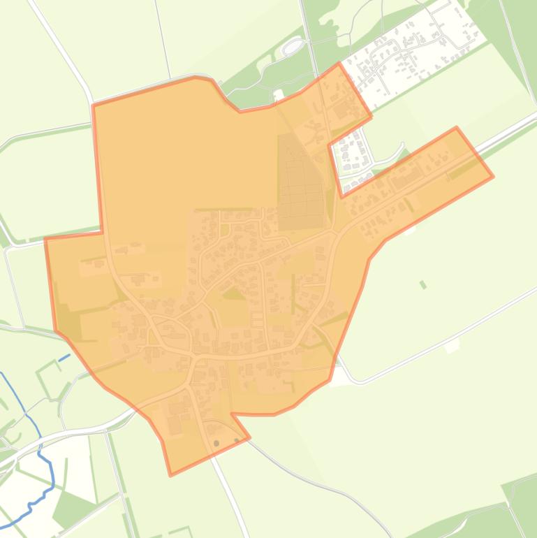 Kaart van de buurt Anloo.