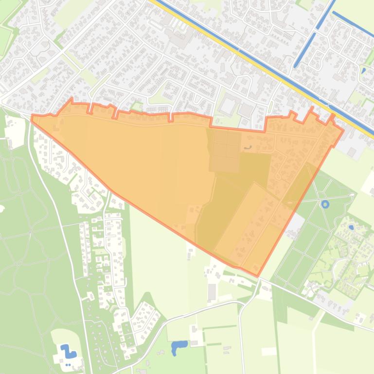 Kaart van de buurt Appelscha-Drentseweg.