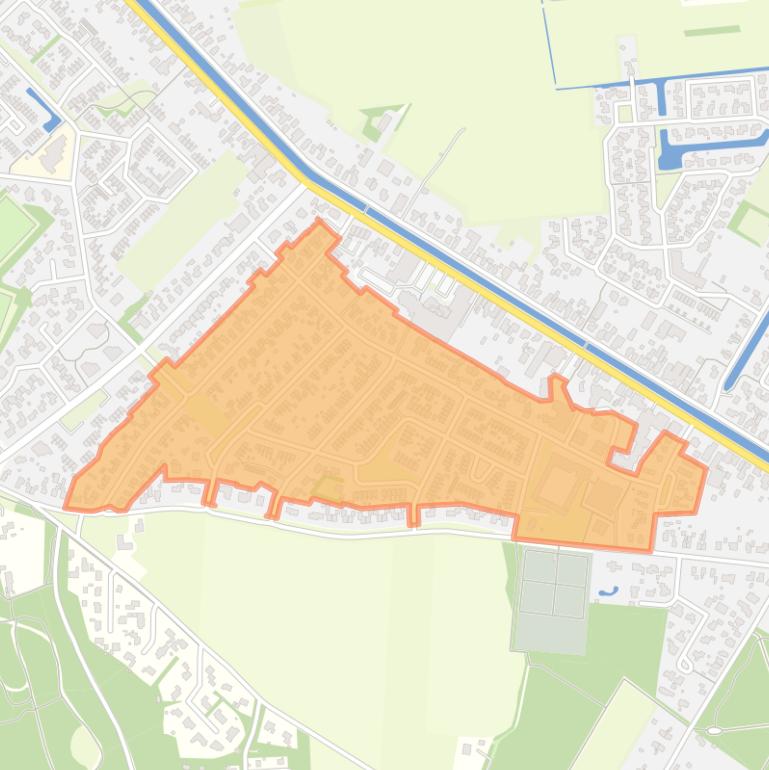 Kaart van de buurt Appelscha-Midden Oost.
