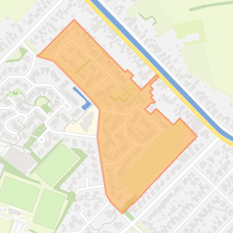 Kaart van de buurt Appelscha-Midden West.