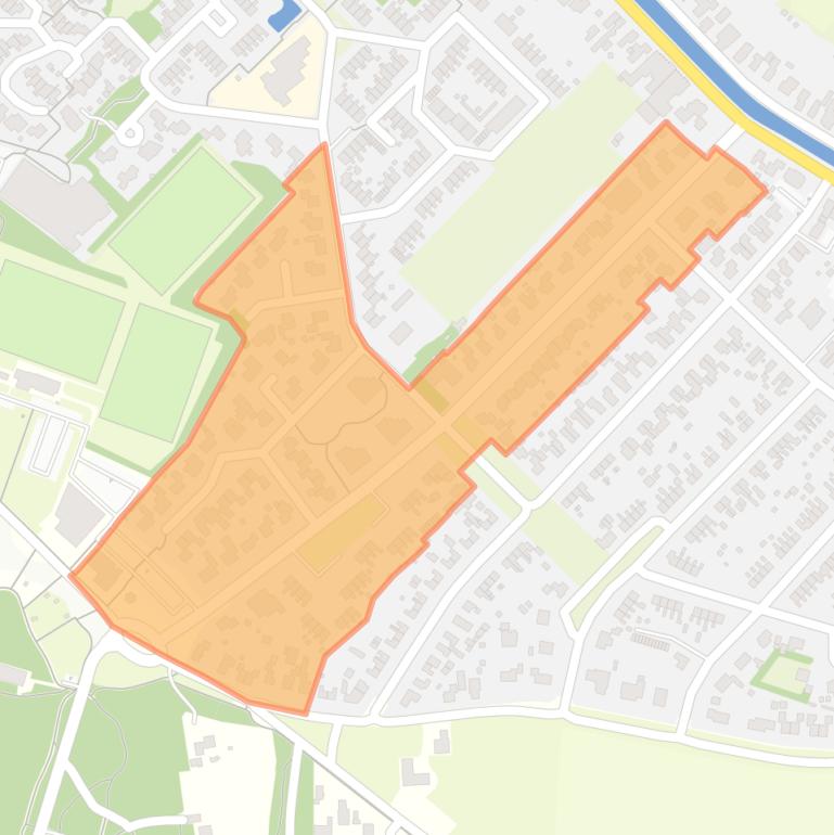 Kaart van de buurt Appelscha-Van Emstweg.