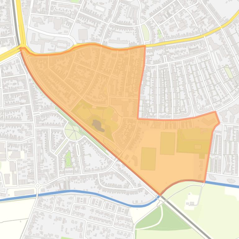 Kaart van de buurt Arendsboer en omgeving Zuid-Riet Zuid.
