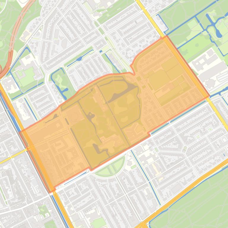 Kaart van de buurt Arendsdorp.