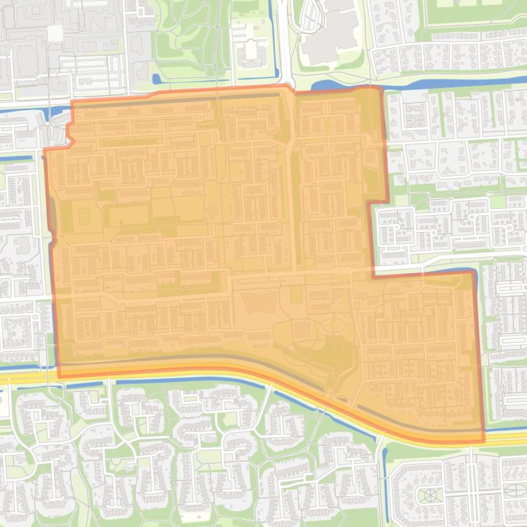 Kaart van de buurt Atol.