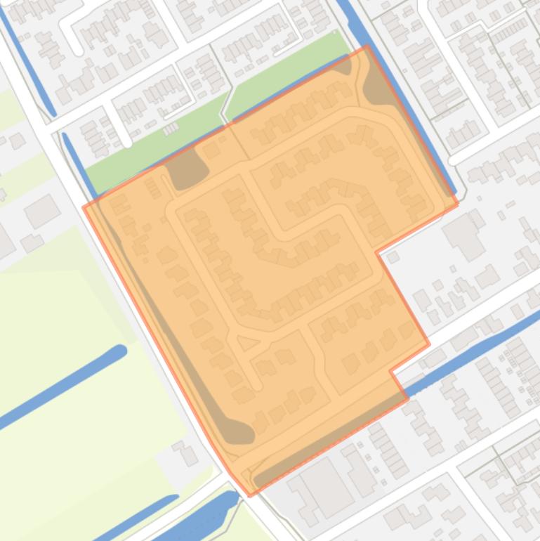 Kaart van de buurt Aurora.