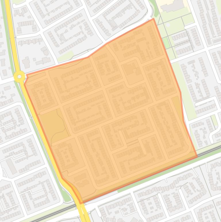 Kaart van de buurt Baai 2.