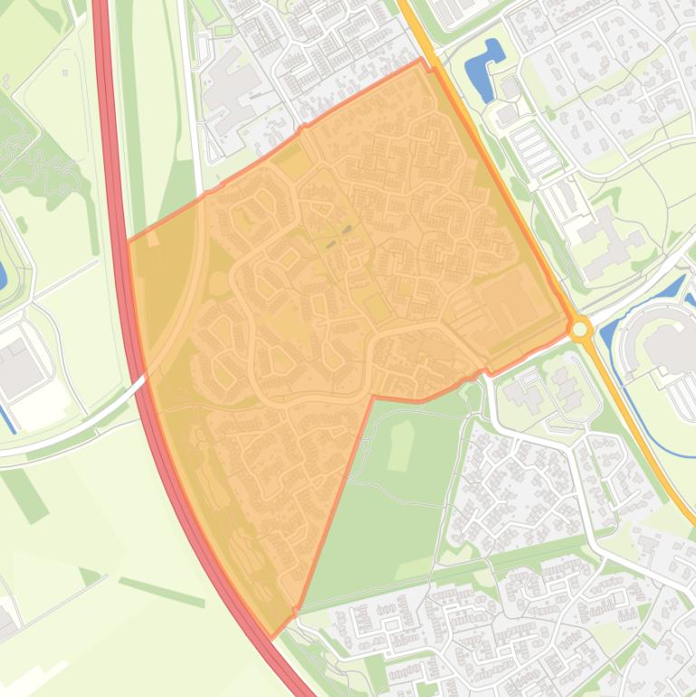 Kaart van de buurt Baggelhuizen Midden.